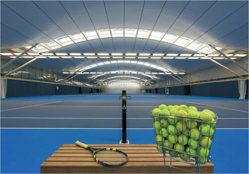 National Tennis Centre, Roehampton SteelConstruction.info