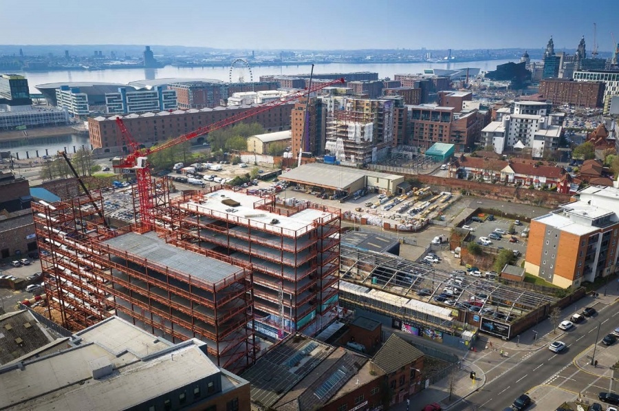 Blundell Street residential scheme, Liverpool SteelConstruction.info