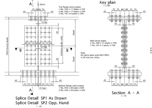 Connections In Bridges Steelconstruction Info