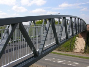 Design of steel footbridges 