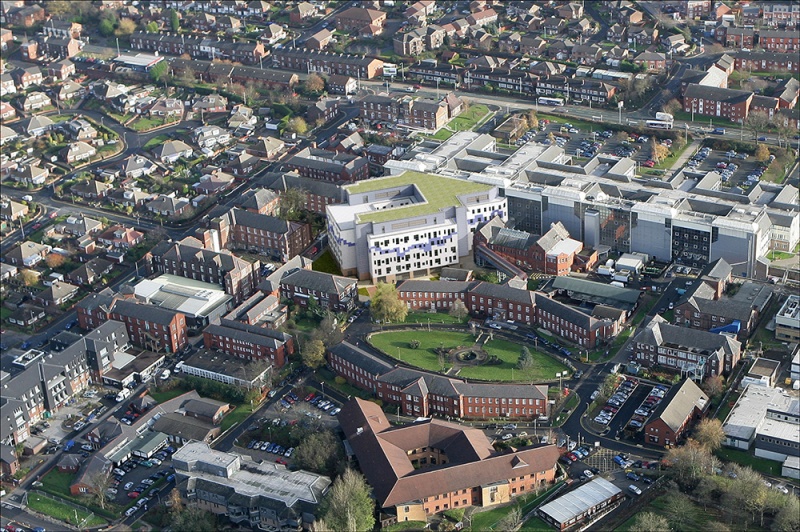Royal Oldham Hospital extension SteelConstruction.info