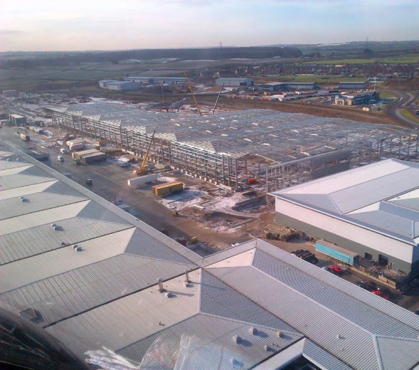 Sports Direct Distribution Centre, Shirebrook, Notts