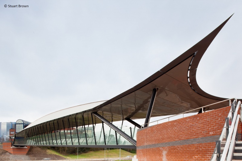 Telford Central Footbridges SteelConstruction.info
